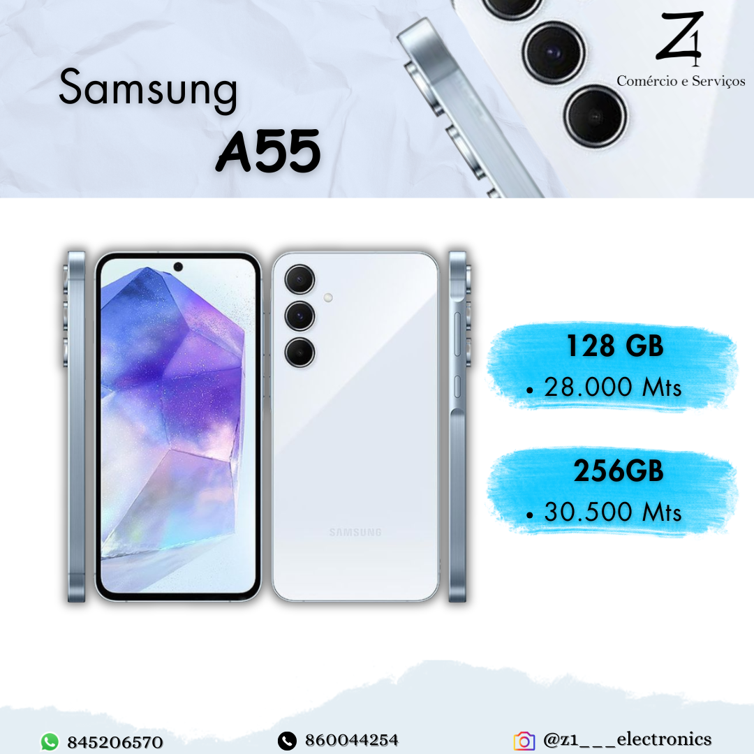 Samsung A55 flyer