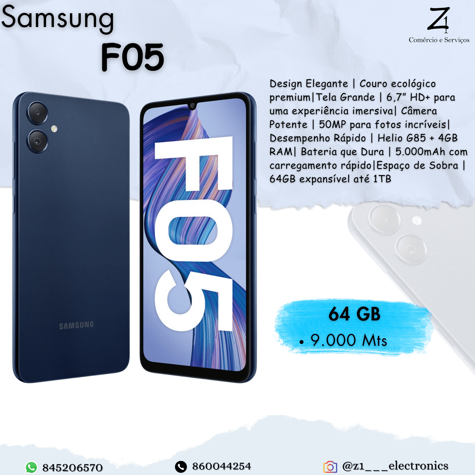 Samsung F05 flyer