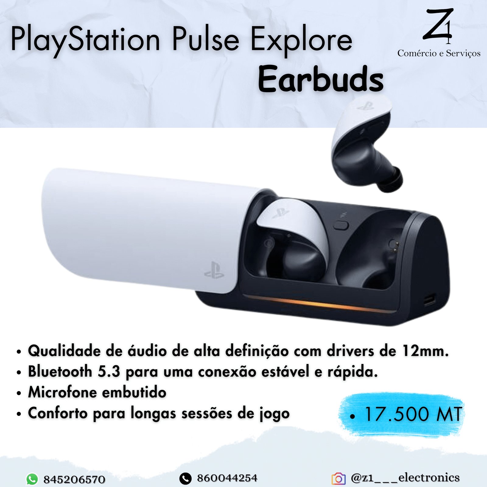 _Sony PlayStation Pulse Explore Earbuds flyer